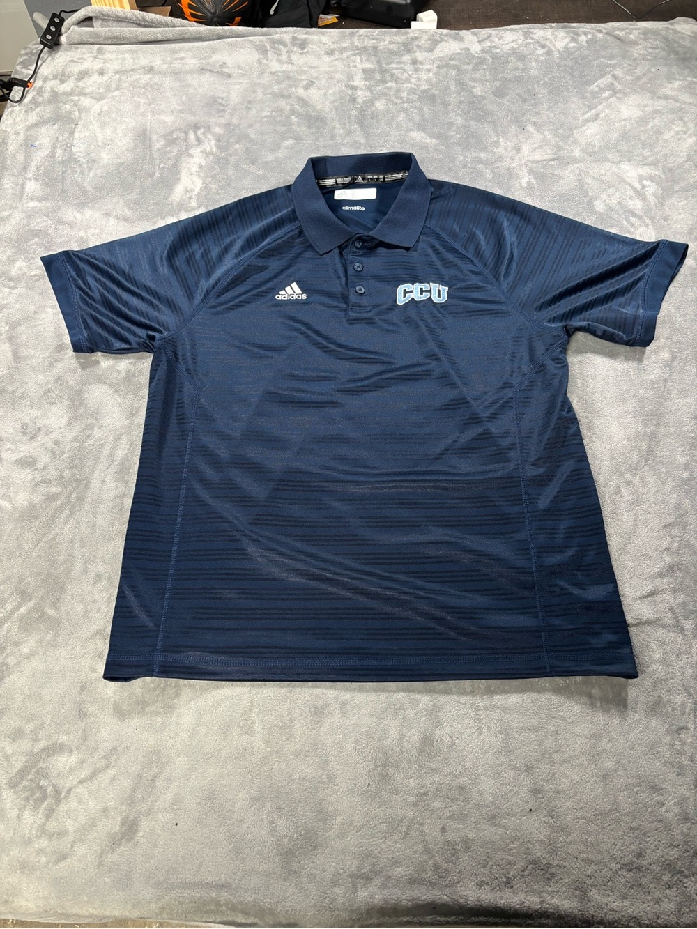 adidas Navy CCU Men's Performance Polo Shirt